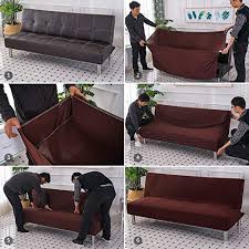 Si adatta perfettamente ad arredi. Cornasee Copridivano Clic Clac 3 Posti Fodera Per Cuscino Elastica De Di Stampa Floreale Per Divano Letto Pieghevole Senza Braccioli M Soggiorno Quickandcleaninc Arredamento