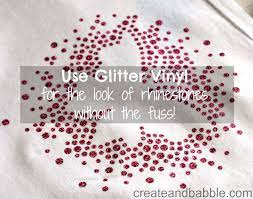 Download Use Glitter Vinyl Instead Of Rhinestones Create And Babble