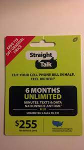 Straight talk is the largest of the brands closing in on 10 million subscribers. Amazon Com Straight Talk 6 Months Unlimited Refill Service Card Mail Delivery Cell Phones Accessories
