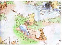 Classic Pooh Printables Yard 6 Inch Classic Winnie The Pooh Quilt Fabric Woods Scene Winnie The Pooh Winnie The Pooh Friends Winnie The Pooh Nursery