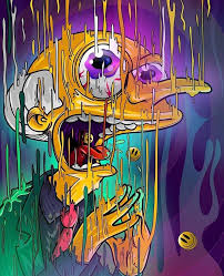 Trippy bart simpson, idea by robert davis on image simpsons art, bart simpson, trippybart simpson simpsons bartsimpson art thesimpsons, gangster bart fondo de pantalla animado, fondos de los, largest collection of free to edit lisasimpson images on Pin By Beljun On Foto Sfondo Simpson Simpsons Art Psychedelic Art Bart Simpson Art