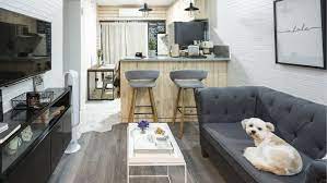 Minimalist living isn't a fad. A Chic Minimalist 47sqm Condo Unit Condo Interior Design Condo Interior Condo Living Room