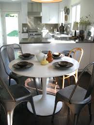 Round Kitchen Table And Chairs In 2020 Ikea White Dining Table Kitchen Table Settings Round Kitchen Table