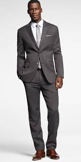 Gray Suit With Brown Shoes Style Guide How To Wear A Gray Suit With Brown Shoes Grey Suit Brown Shoes Grey Suit Men Mens Outfits