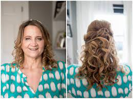 Front And Back View Of Hairstyle Half Up Half Down Hairstyle Simple Elegant Beautiful Naturalmakeup Powerstationevents Down Hairstyles Event Hairstyle