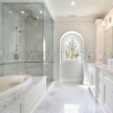 If marble can be a theme, this bathroom by square footage, via houzz, would be its best example. Marble Bathroom Design Luxury Trendecors