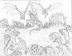 Age Of Tristar Titans By Toonholt Kaiju Art Kaiju Monsters Creature Concept Art