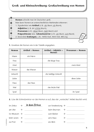 Also mein vater hat mir das vor gefühlt 50.000 jahren einmal so erklärt. Sekundarstufe Unterrichtsmaterial Deutsch Rechtschreibung Gross Und Kleinschreibung Rechtschreibtraining Fur Zu Hause