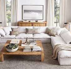 Cloud Modular Customizable Sectional In 2020 Farm House Living Room Cozy Living Rooms Living Room Furniture