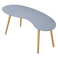Also called boston bean and yankee bean. Convenience Concepts Oslo Bean Shaped Coffee Table In Gray Piano Wood Finish 203582gy