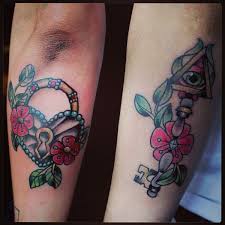 Love heart lock key tattoo. 85 Best Lock And Key Tattoos Designs Meanings 2019