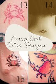50+ designs with meanings, ideas the ideas for tattoos are many, but what they have in common is the same subtext. Our Favorite Cancer Zodiac Tattoos Tattooglee