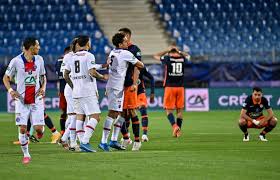 Partidos, plantillas, estadísticas, goleadores y la ficha completa del equipo francés en marca.com. Psg Down Montpellier From The Spot To Stamp Cup Final Ticket World Soccer Talk