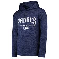Details About Mlb San Diego Padres Majestic Authentic Team Drive Ultra Streak Hoodie Top