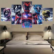 Maybe you would like to learn more about one of these? 5 Panel Canvas Painting Power Rangers Wall Art Home Living Room Hd Prints Poster Animation Pictures With Free Shipping Worldwide Weposters Com