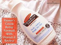 Palmer's cocoa butter formula daily skin therapy body lotion with vitamin e, 13.5 ounces $4.92 ($0.36 / 1 fl oz) palmer's cocoa butter formula moisturizing skin therapy oil for face with vitamin e, rosehip… $8.93 ($8.93 / 1 fl oz) what other items do customers buy after viewing this item? Palmers Cocoa Butter Formula With Vitamin E Review