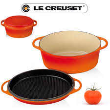 You can hardly purchase a cast iron grill pan with a lid, so you should find a way to improve the food taste by using some other cover. Le Creuset Signature Roasting Oval With Grill Lid 32 Cm Cook