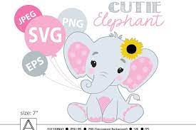 Free Free 274 Elephant Sunflower Svg Free SVG PNG EPS DXF File