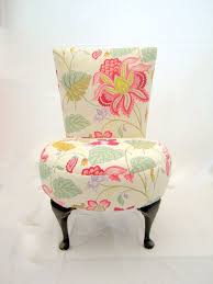 Beautiful Vintage Boudoir Chair Fully Reupholstered Etsy Chair Reupholster Vintage