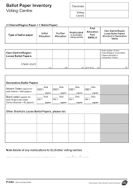 Vec Forms From The 2018 Victorian State Election