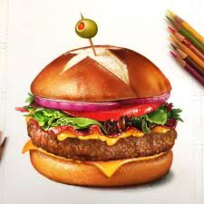 Morgandavidsonart Food Drawing Food Painting Watercolor Food