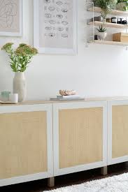 Diy Cane Sideboard Ikea Hack Ikea Furniture Hacks Furniture Hacks Ikea Storage Furniture