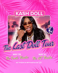🚨 It's almost time! 🚨 Kash Doll is pulling up NEXT WEEK in LA and the Bay  Area and you do not want to miss it! 💅🏾✨ 🎤 May 29 – The