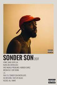 Sonder Son By Maja Album Posters Film Posters Minimalist Music Poster Design