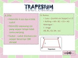 Kita belajar tentang jumlah sisi, jumlah sudut, dan jumlah titik sudut pada bangun datar, serta mencari pasangan bilangan untuk bilangan yang sudah ditentukan mungkin ada benda yang memiliki bentuk seperti bangun datar persegi, persegi panjang, lingkaran, segitiga, atau yang lainnya! Kamus Kecil Bangun Datar Ppt Download