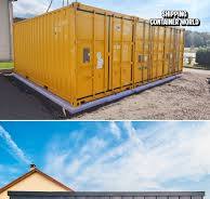 The Ultimate Garage Built from Shipping Containers. This isn ...