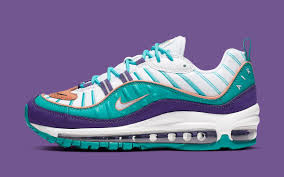 Official nike nba jerseys, mitchell & ness, jordan brand, spalding and more online now. These Air Max 98s Come Inspired By Throwback Hornets Jerseys House Of Heat