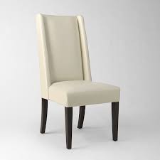Willoughby Leather Dining Chair Ivory West Elm Dining Chairs Leather Dining Chairs Restoration Hardware Dining Chairs