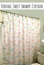 Check spelling or type a new query. Floral Shower Curtain For A Cottage Bathroom From Vintage Bed Sheets Diy Shower Curtain Floral Shower Curtains Bathroom Window Curtains