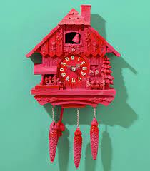 Pink Cuckoo Clock By Jason Sinks Via Behance Cuckoo Clock Cuckoo Clock Tattoo Clock
