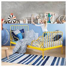 Ikea Minnen Ext Bed Frame With Slatted Bed Base Childrens Furniture Bed Ikea