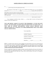 Enter the number of days allotted to vacate upon the service and delivery of the notice in the next section of texas notice to. 45 Free Eviction Notice Templates Pdf Word Templatelab