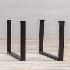 The size and weight of the table tops can limit you when choosing the legs. Metal And Wooden Table Legs Steel Table Base Mbs Wood