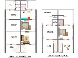 Manhattan and boston streetscapes boast some famous. 22 Row House Plan In Autocad