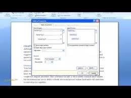 How To Create A Table Of Contents In Word 2007 For Dummies Word 2007 Medical Marketing Words