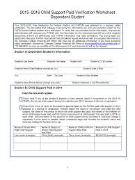 child support forms 31 free templates in pdf word excel