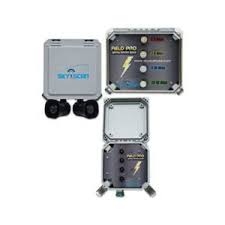 Frequency adjustment dual beam infrared detector features (this one is for 100 meters detection). Storm Pro 2 Lightning Detector Lightning Detectors Skyscan Canada