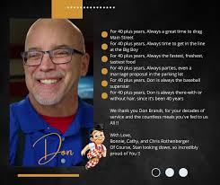 New Salem's Don Brandt and his restaurant's popular pizza burgers