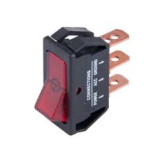 I mistakenly ordered 3 of these 4 pin illuminated dpst switches and probably should have gotten spst. Calterm Illuminated 12 Volt Dc 20 Amp Rocker Switch Red 40310 The Home Depot