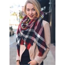 Maroon white blanket scarf brand new scarfs. Accessories Lastburgundy Plaid Blanket Scarf Poshmark