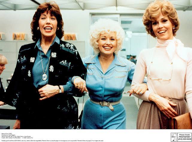 9 to 5' Movie Starring Dolly Parton, Jane Fonda, Lily Tomlin