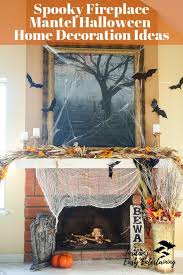 Conjure a stylish halloween mantel setup with these ideas! Spooky Fireplace Mantel Halloween Home Decoration Ideas Jordan S Easy Entertaining