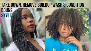 Take Down 3 Month Old Box Braids Hair Style Detangle Prevent Breakage Style Youtube Box Braids Hairstyles Hair Detangler Braided Hairstyles