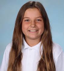 Jenna Eaton is the Marie Riviere Elementary Student of the Year. Jenna has  been a member of the Riviere family since pre-K. She consistently has  earned honor roll and student of the