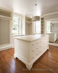 As we get busy in our lives and add more belongings to our collections, it's easy to let our home organization fall by the wayside. Revival Construction Home Closet Designs Master Bedroom Closet