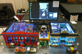 Lego City Themed Computer Case Custom Computer Graffiti Pictures Computer Case
